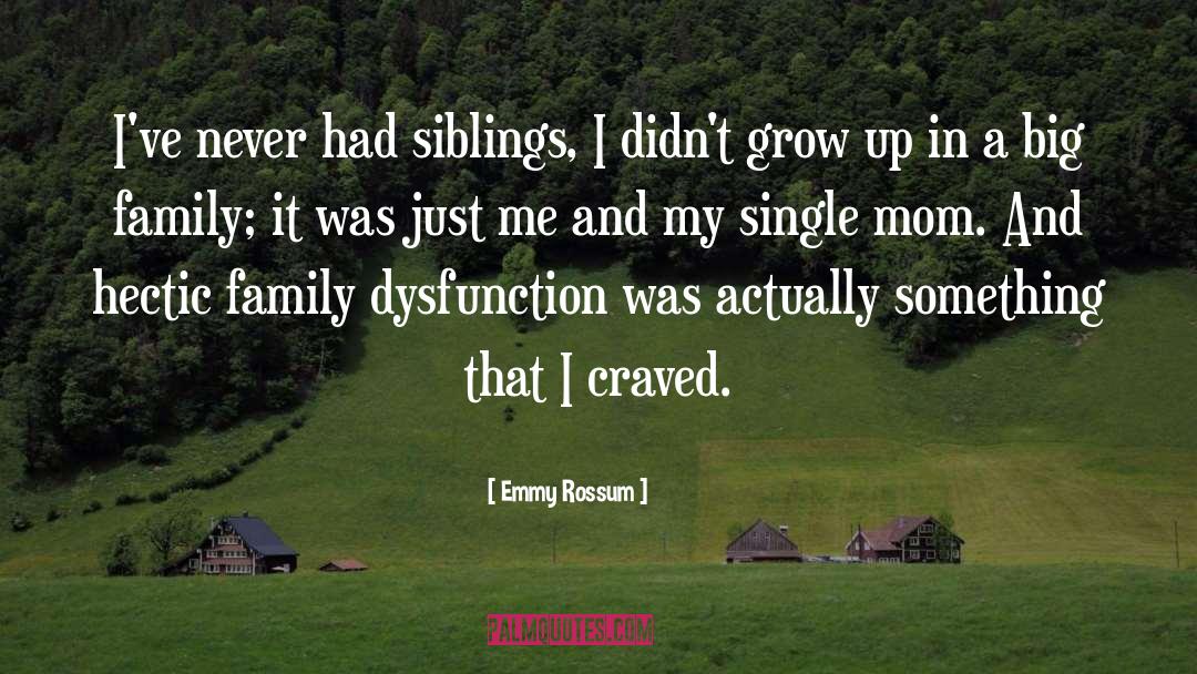 Dysfunction quotes by Emmy Rossum