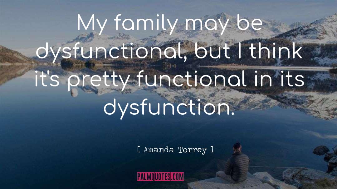 Dysfunction quotes by Amanda Torrey