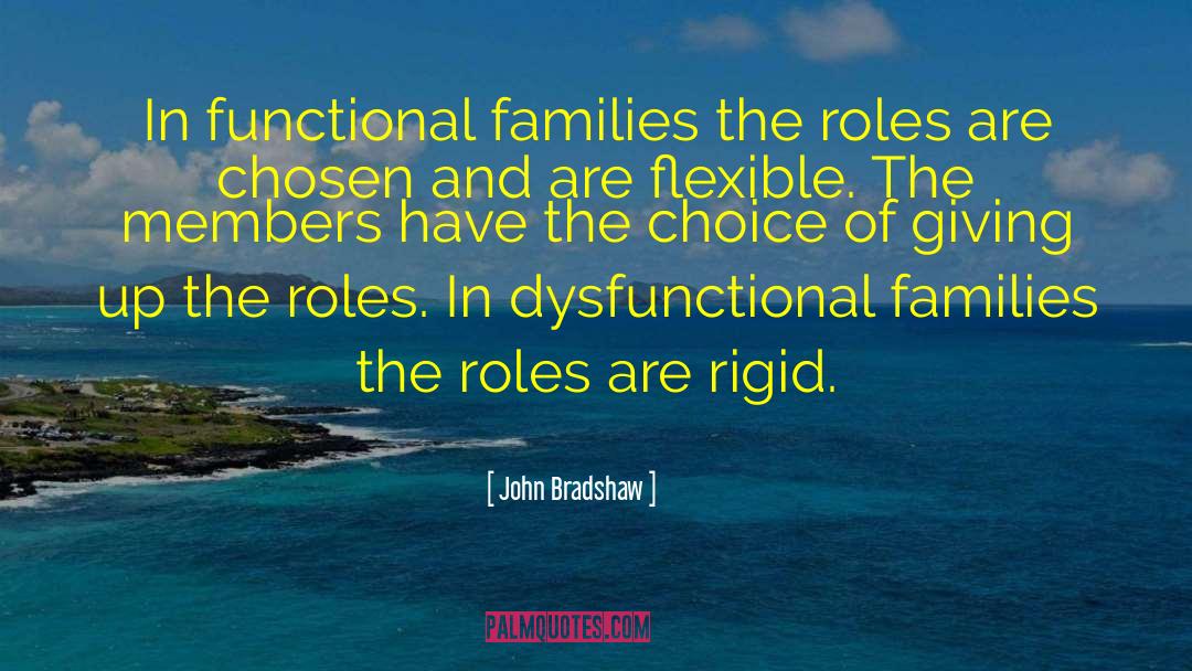 Dysfunctional Families quotes by John Bradshaw