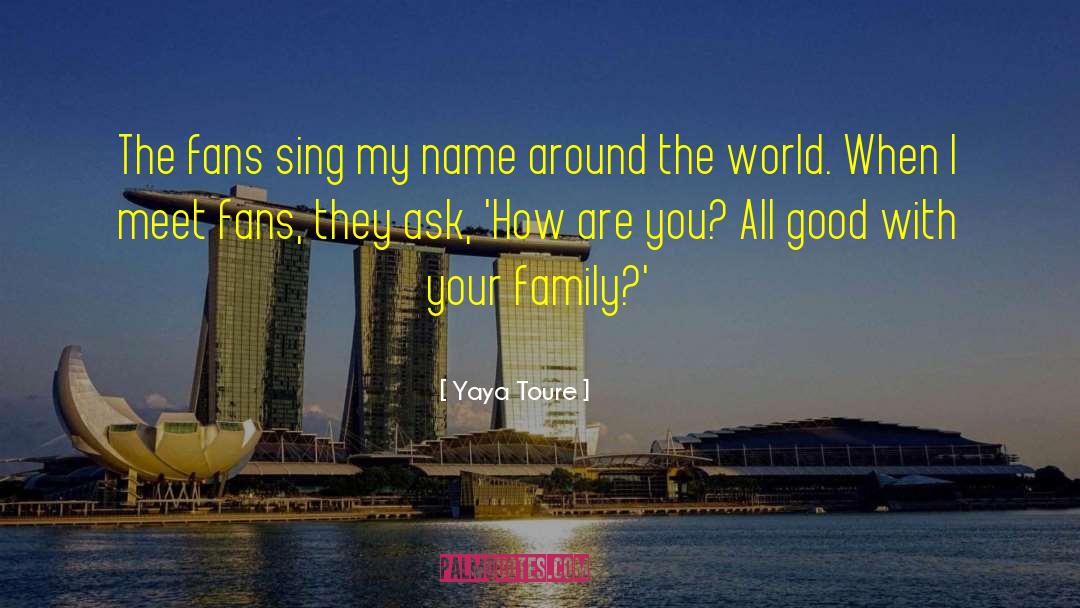 Dysfunctional Family quotes by Yaya Toure
