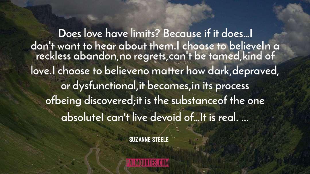 Dysfunctional quotes by Suzanne Steele