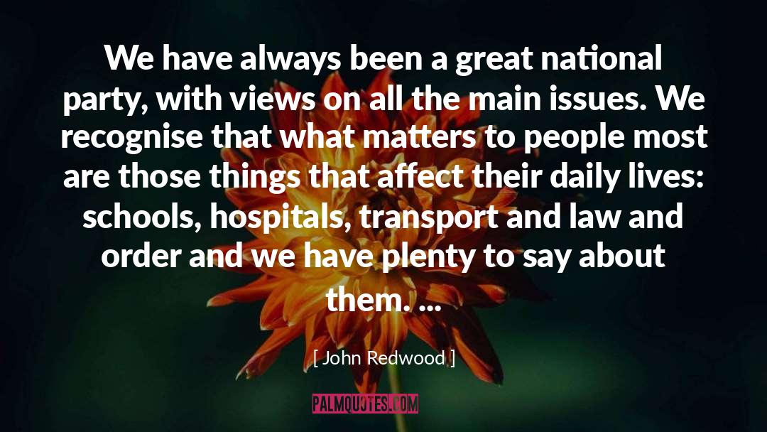 Dysphoric Affect quotes by John Redwood