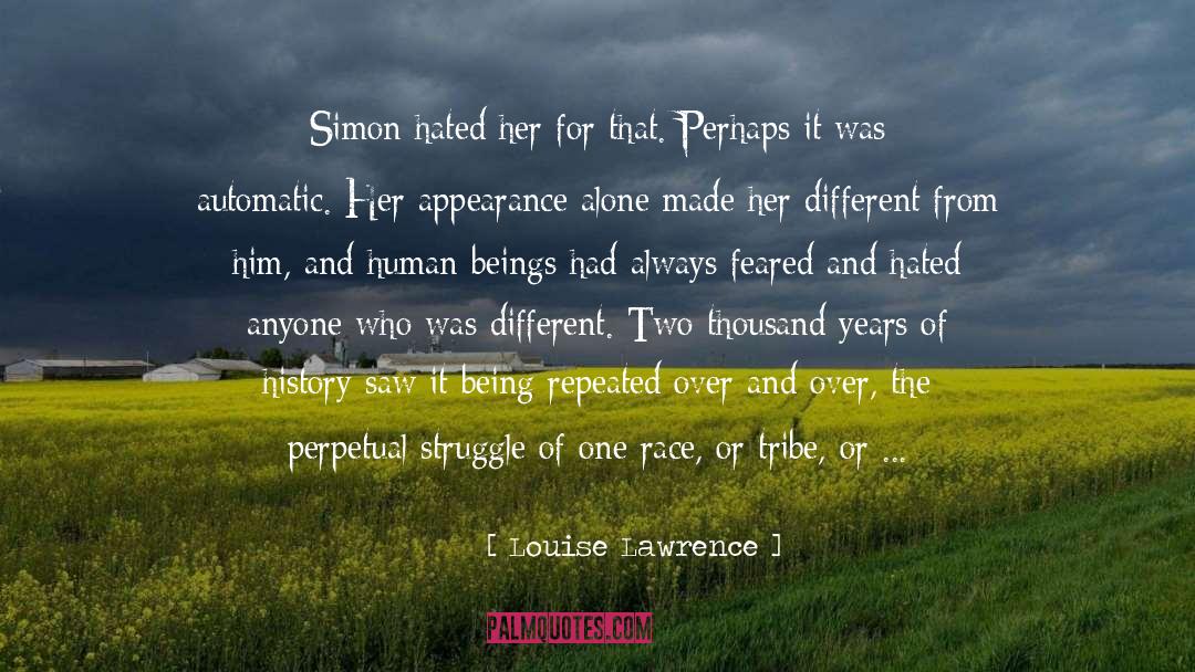 Dystopia quotes by Louise Lawrence