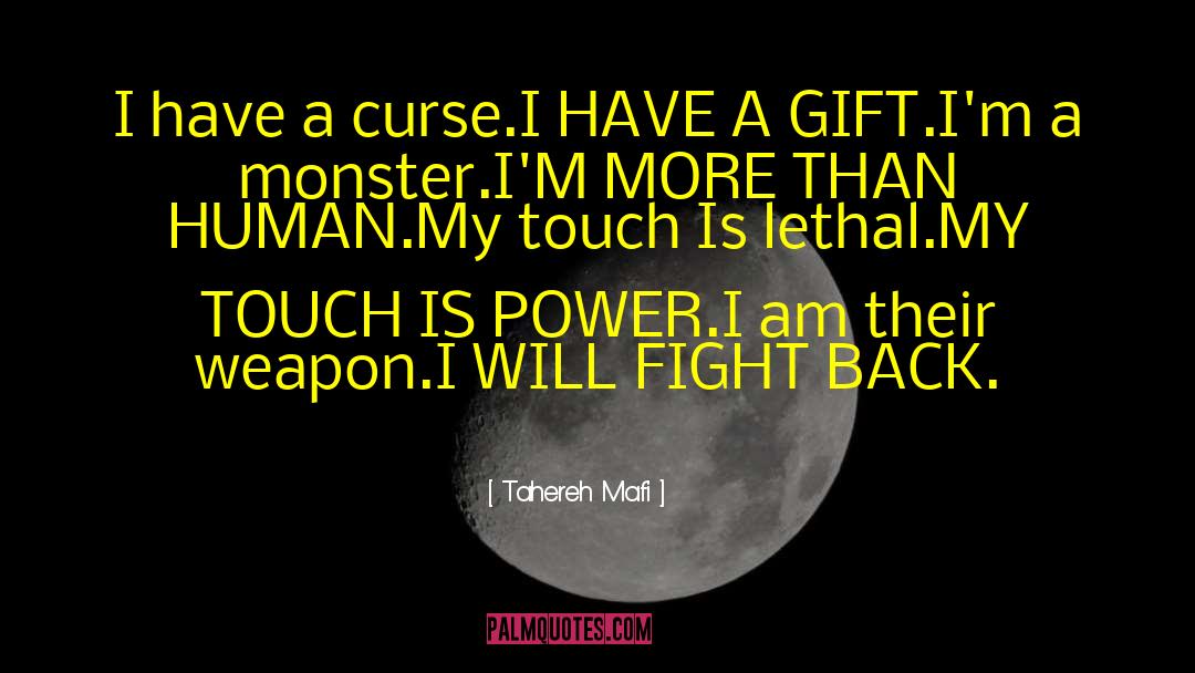 Dystopian Fiction quotes by Tahereh Mafi