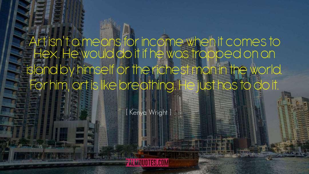 Dystopian Romance quotes by Kenya Wright