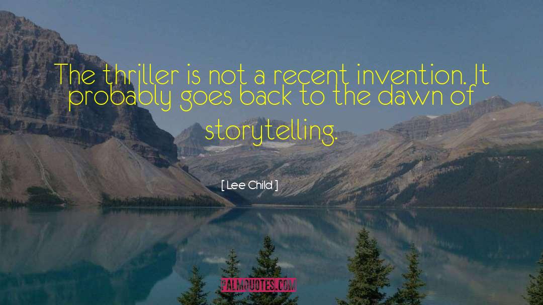 Dystopian Thriller quotes by Lee Child