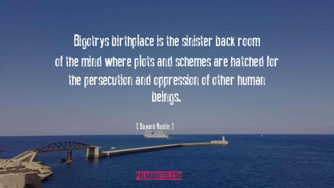 Dzidra Ritenbergas Birthplace quotes by Bayard Rustin