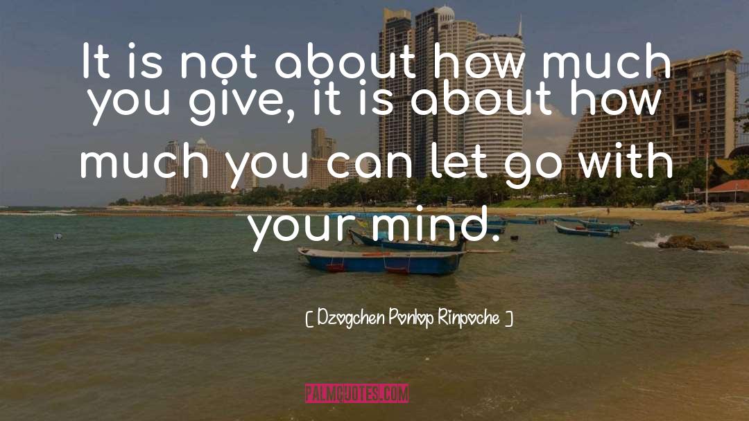 Dzogchen quotes by Dzogchen Ponlop Rinpoche