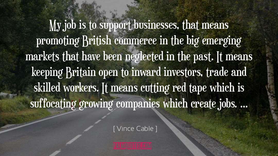 E Commerce quotes by Vince Cable