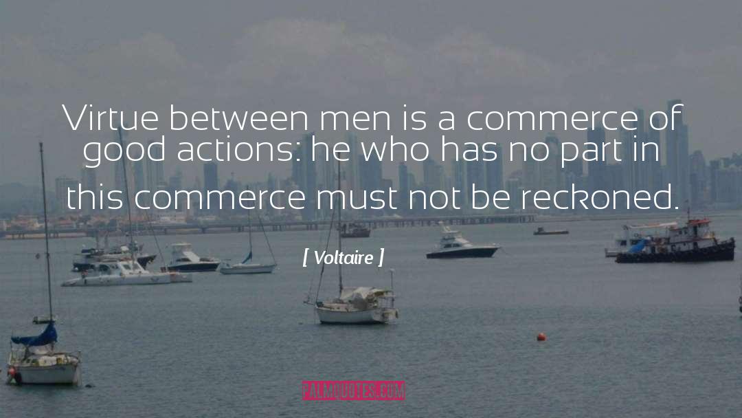 E Commerce quotes by Voltaire