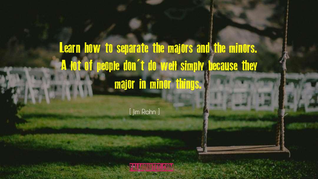 E Minor quotes by Jim Rohn