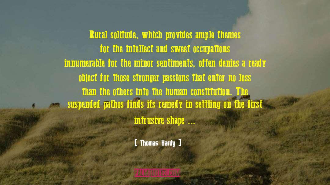 E Minor quotes by Thomas Hardy