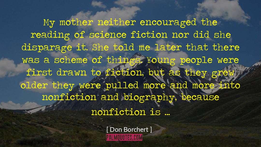 E Reading quotes by Don Borchert