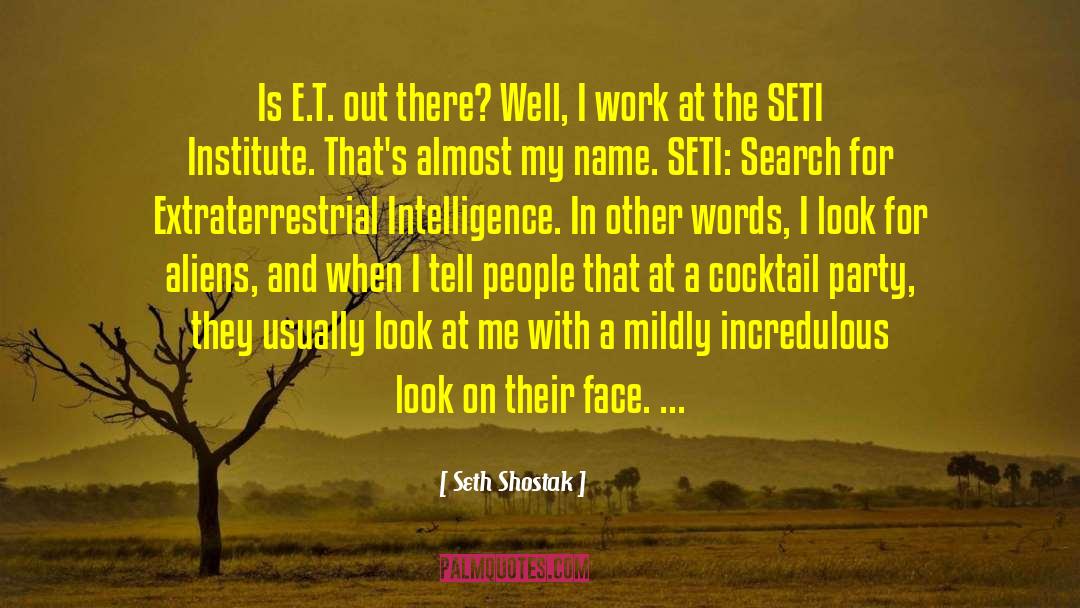 E T A Hoffmann quotes by Seth Shostak