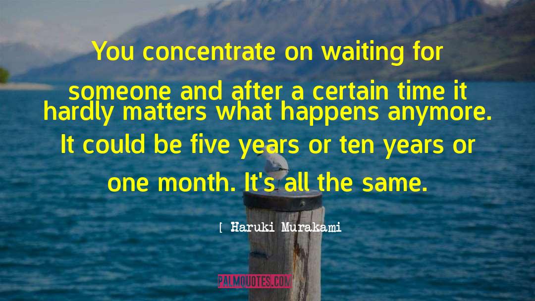 Each Month quotes by Haruki Murakami