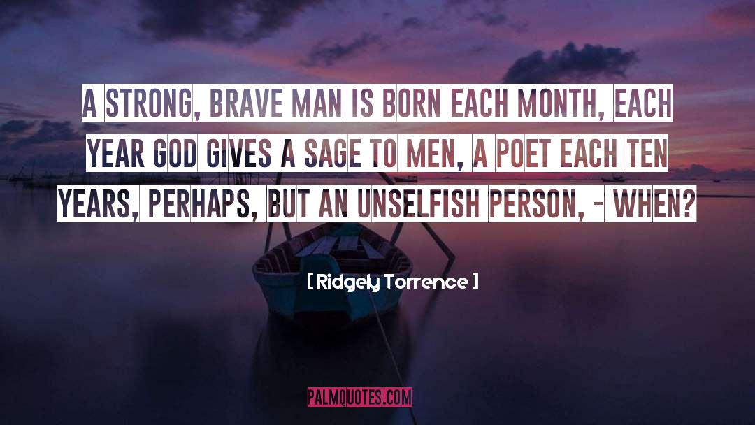 Each Month quotes by Ridgely Torrence