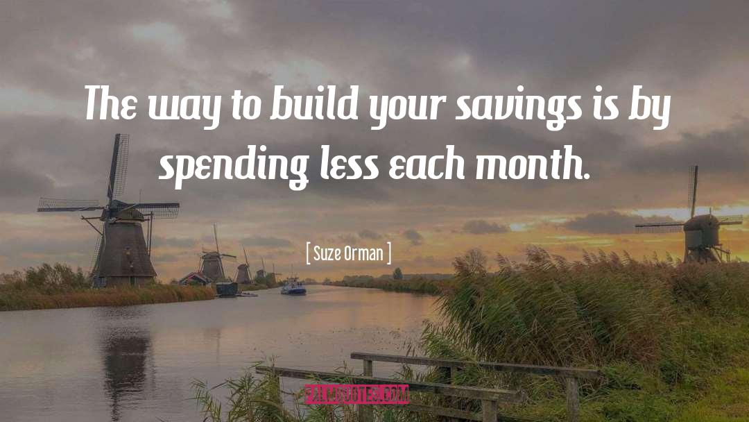 Each Month quotes by Suze Orman