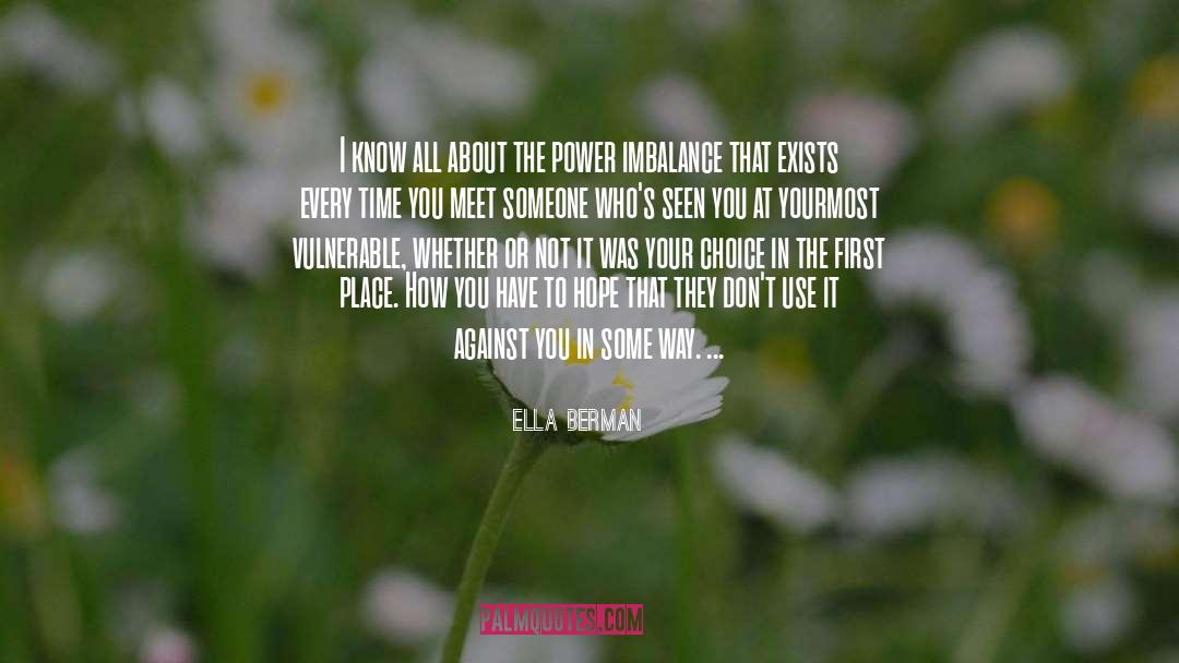 Eager To Meet Someone quotes by Ella Berman