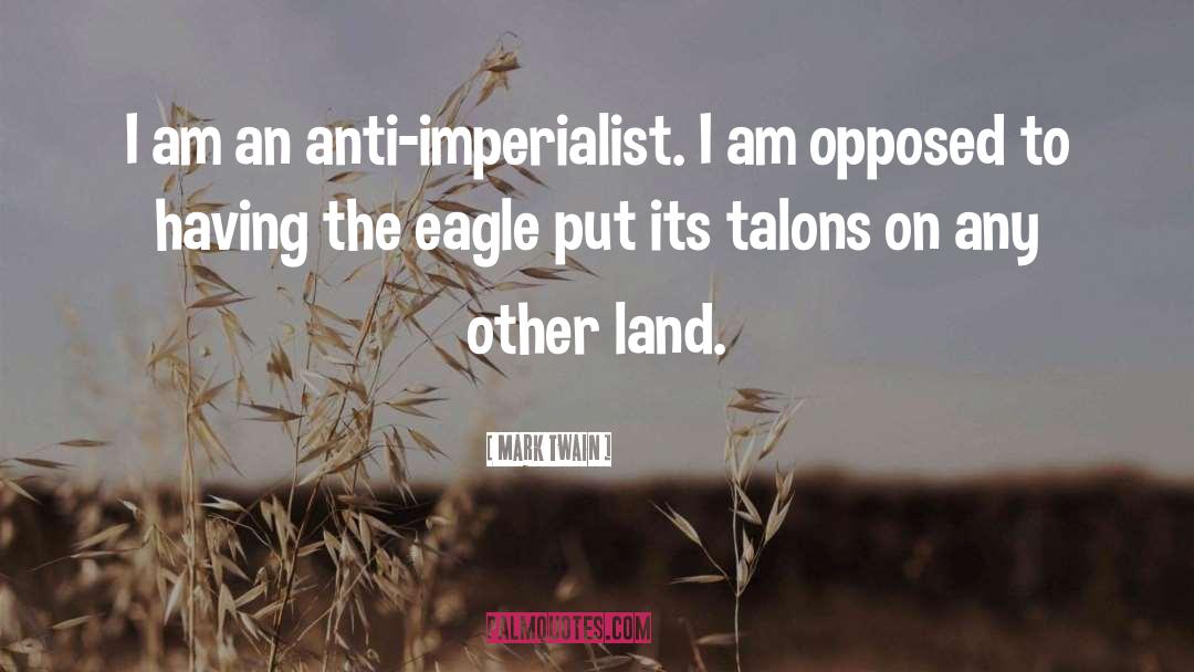 Eagle quotes by Mark Twain