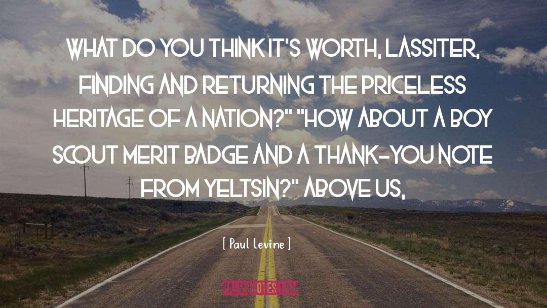 Eagle Scout quotes by Paul Levine