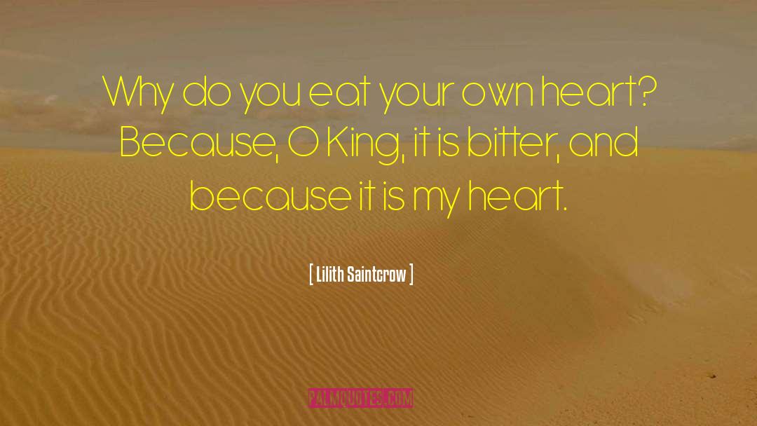 Eaks Heart quotes by Lilith Saintcrow