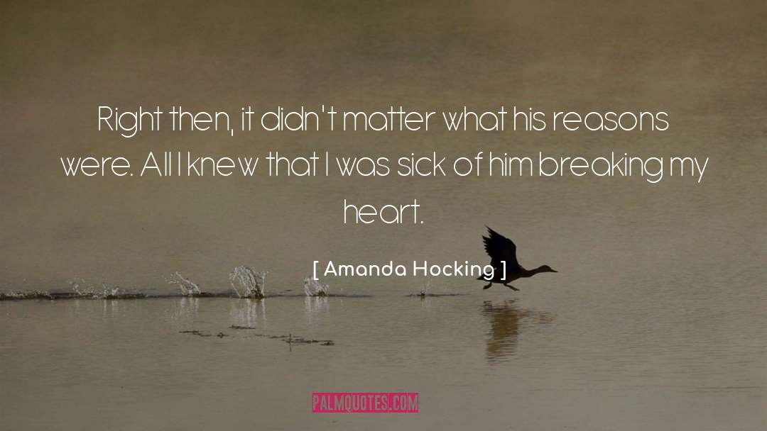 Eaks Heart quotes by Amanda Hocking