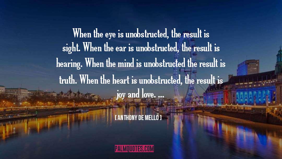 Ear quotes by Anthony De Mello