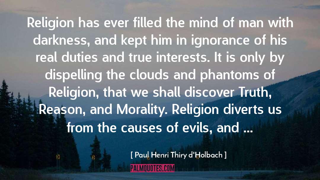 Early Atheism quotes by Paul Henri Thiry D'Holbach