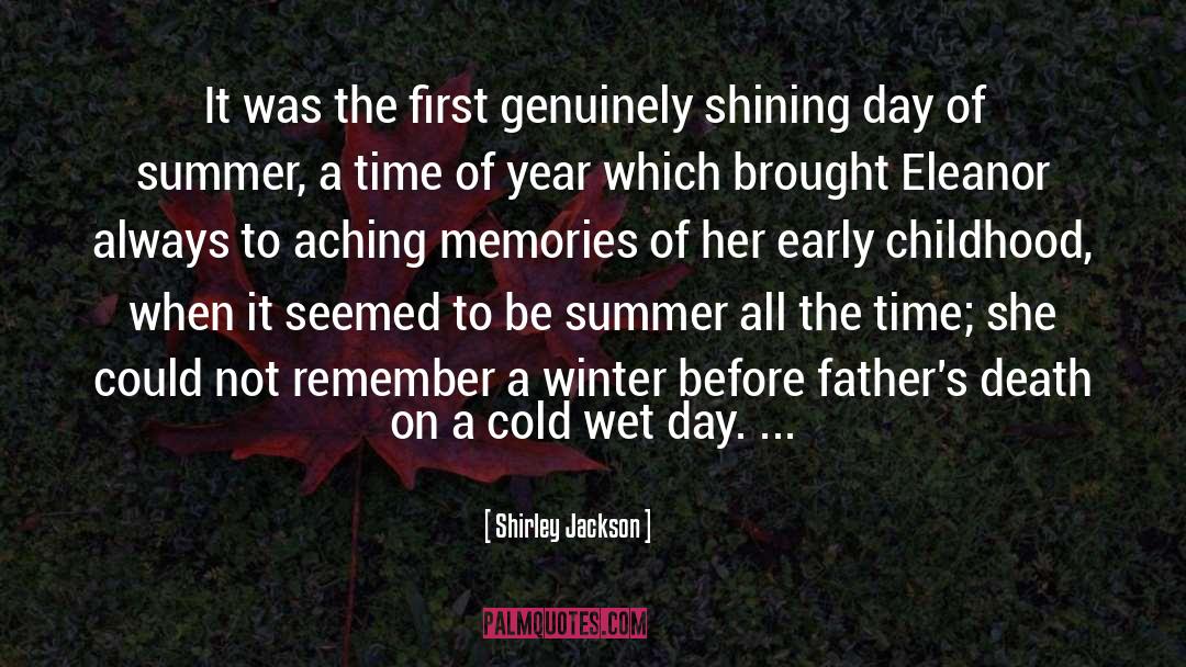 Early Childhood quotes by Shirley Jackson