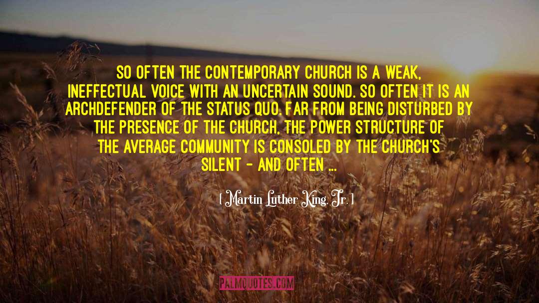 Early Church quotes by Martin Luther King, Jr.