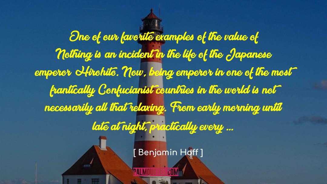 Early Morning quotes by Benjamin Hoff