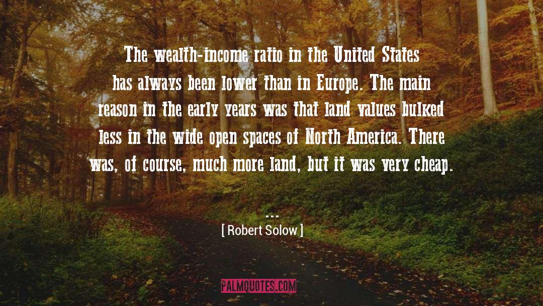 Early Years quotes by Robert Solow