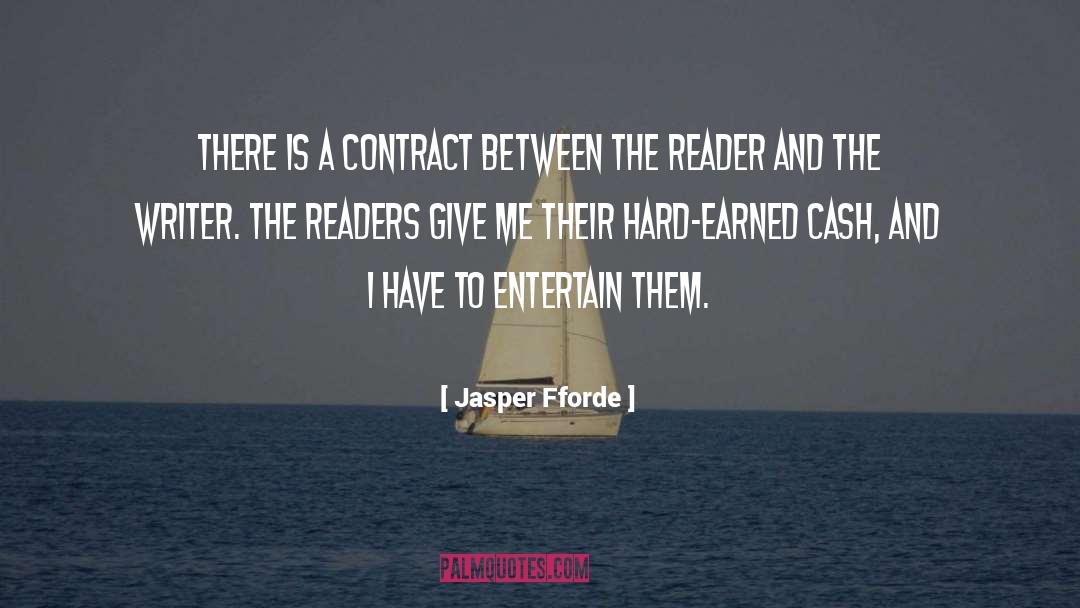 Earned quotes by Jasper Fforde