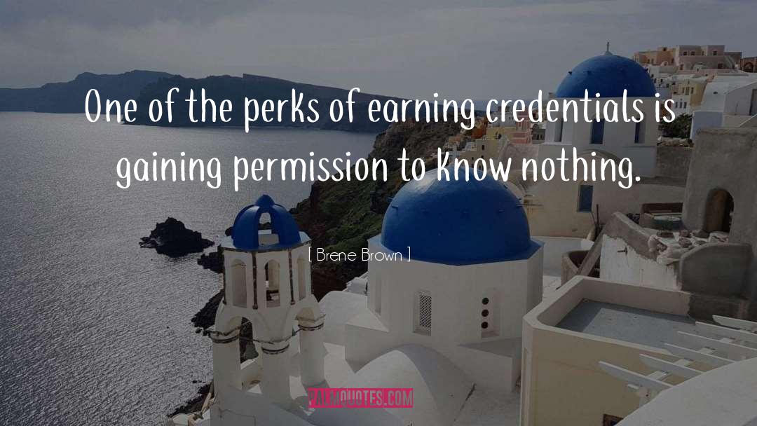 Earning quotes by Brene Brown