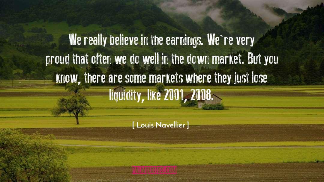 Earnings quotes by Louis Navellier