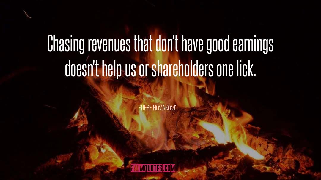 Earnings quotes by Phebe Novakovic