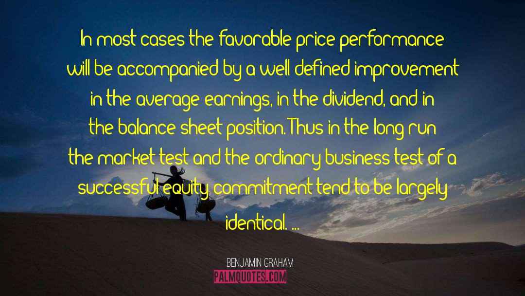 Earnings quotes by Benjamin Graham