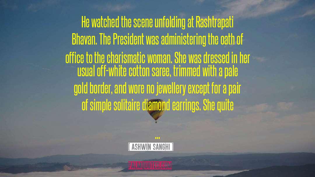Earrings quotes by Ashwin Sanghi