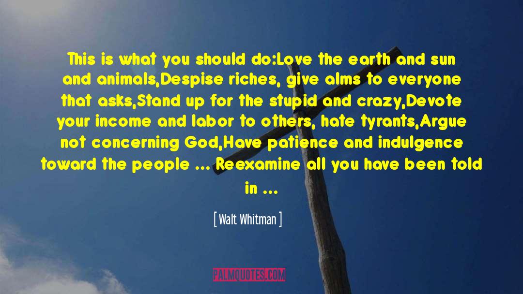 Earth And Sun quotes by Walt Whitman