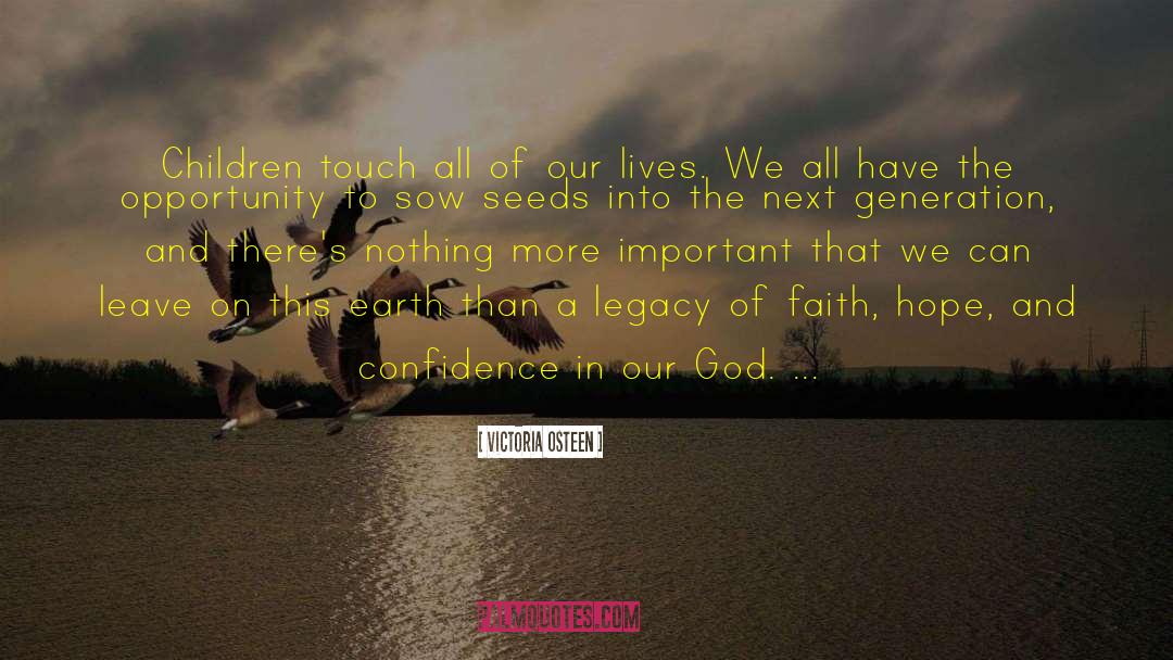 Earth And Water quotes by Victoria Osteen