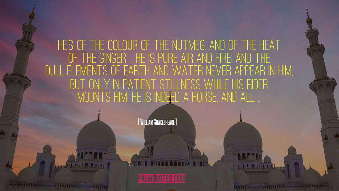 Earth And Water quotes by William Shakespeare