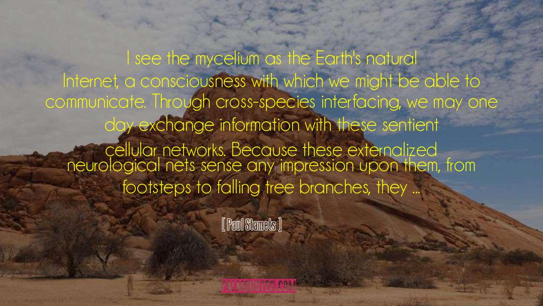 Earth Angel quotes by Paul Stamets