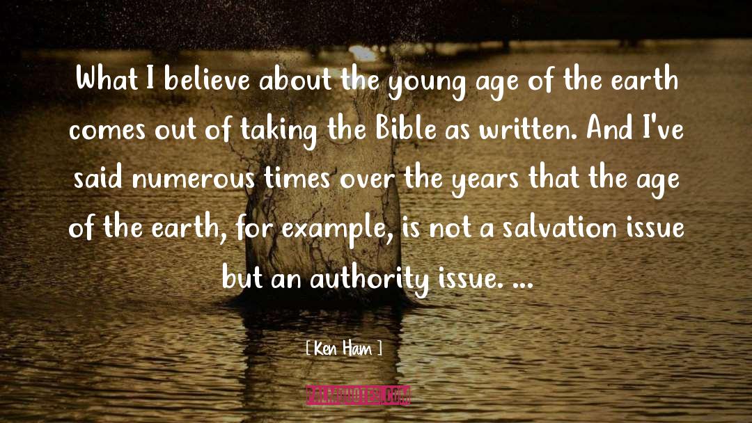 Earth Beauty Bible quotes by Ken Ham