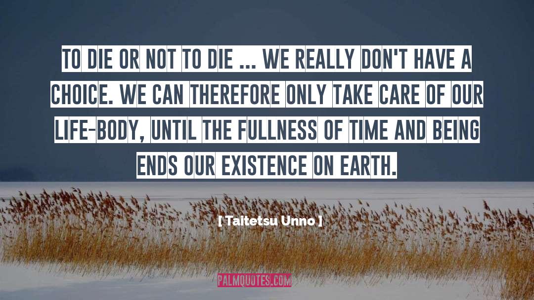 Earth Care quotes by Taitetsu Unno