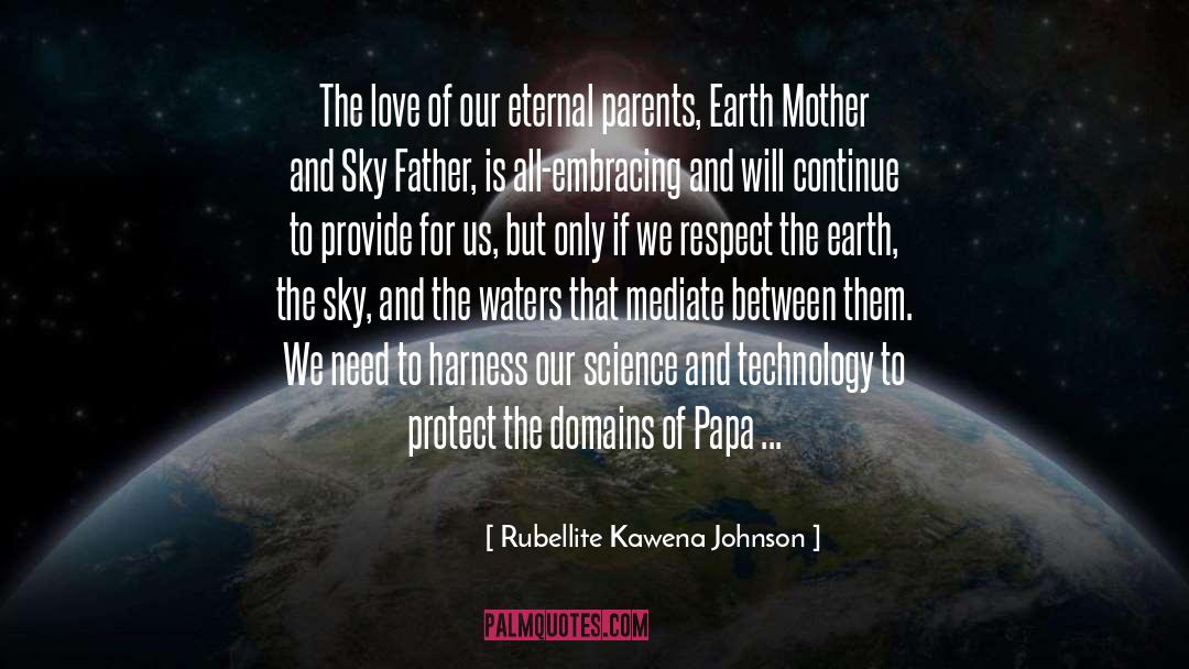 Earth Day quotes by Rubellite Kawena Johnson