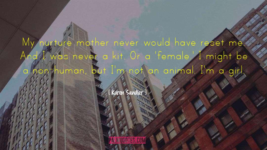 Earth Girl quotes by Karen Sandler