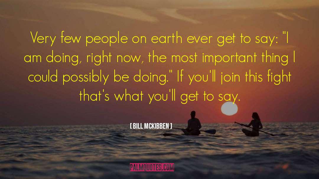Earth Now Stock quotes by Bill McKibben