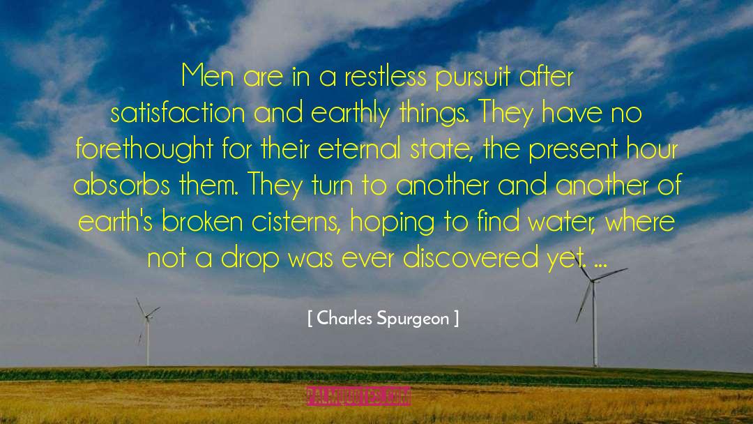 Earth Peaceful quotes by Charles Spurgeon