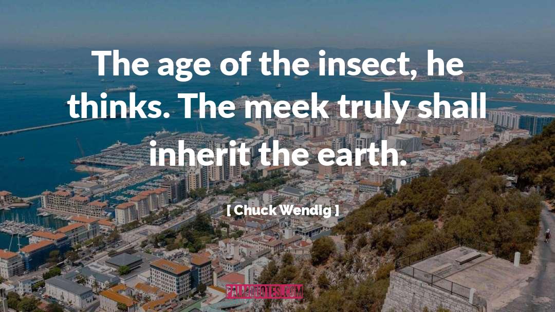 Earth Peaceful quotes by Chuck Wendig