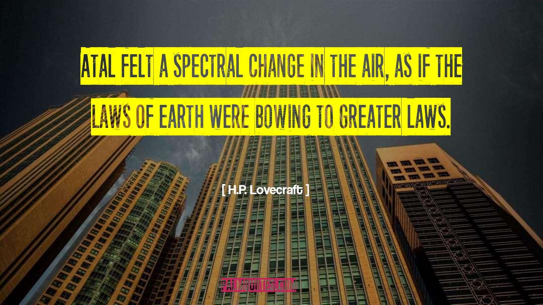 Earth Sciences quotes by H.P. Lovecraft